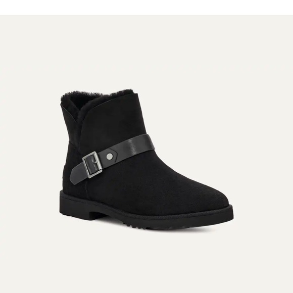 🖤new in box🖤 UGG Australia Women's UGG Romely Short Buckle Boot 'Black - Picture 2 of 10